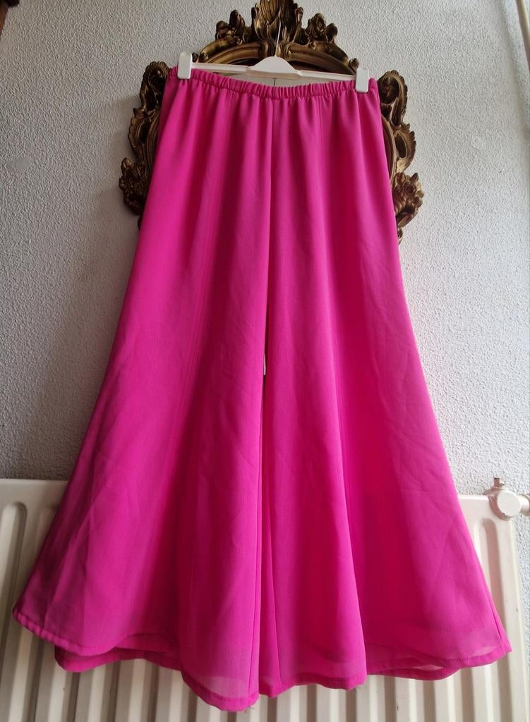 Als nieuw! Q'neel roze dubbel laagse wijde zomer broek, Kleding | Dames, Ophalen of Verzenden, Zo goed als nieuw, Roze, Q'neel