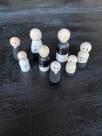 Handgeschilderde poppetjes voor therapie of poppenhuis, Ophalen of Verzenden, Gebruikt