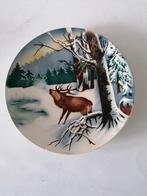 vintage V&B wandbord met hert, Ophalen of Verzenden