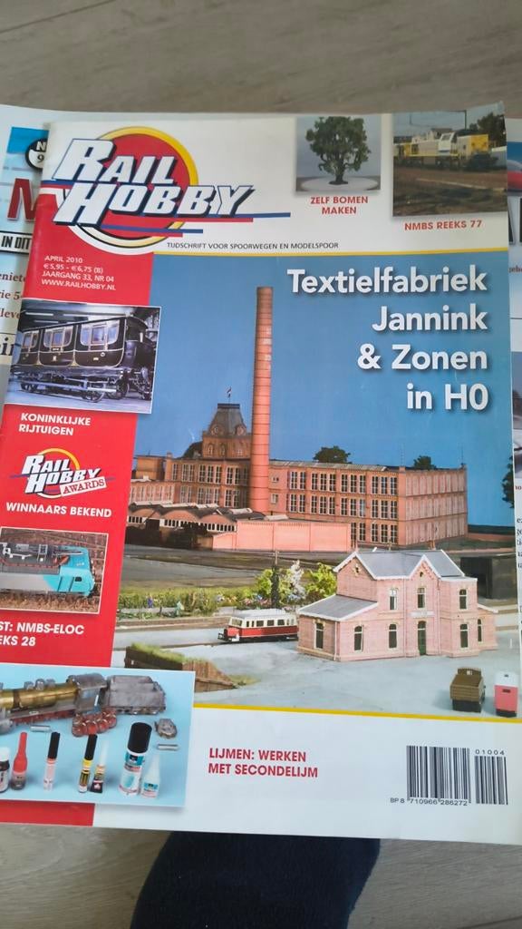 Rail Hobby Tijdschrift April 2010 - Modeltreinen, Ophalen of Verzenden, Gebruikt, Boek, Tijdschrift of Catalogus
