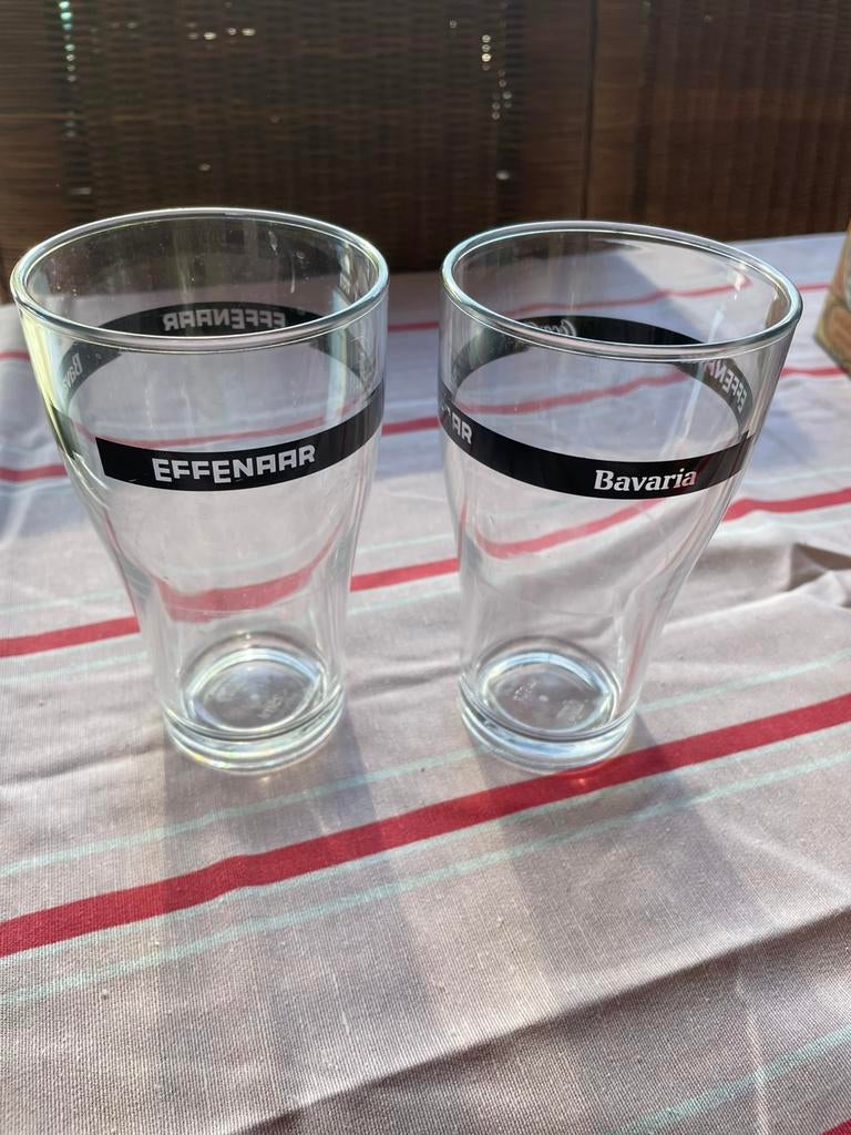 Bavaria 2 drink bekers hard plastic, Ophalen of Verzenden, Zo goed als nieuw, Overige typen