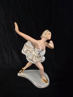 Vintage Ballerina, porselein,  gemerkt, perfect, H  20-25 cm, Ophalen of Verzenden
