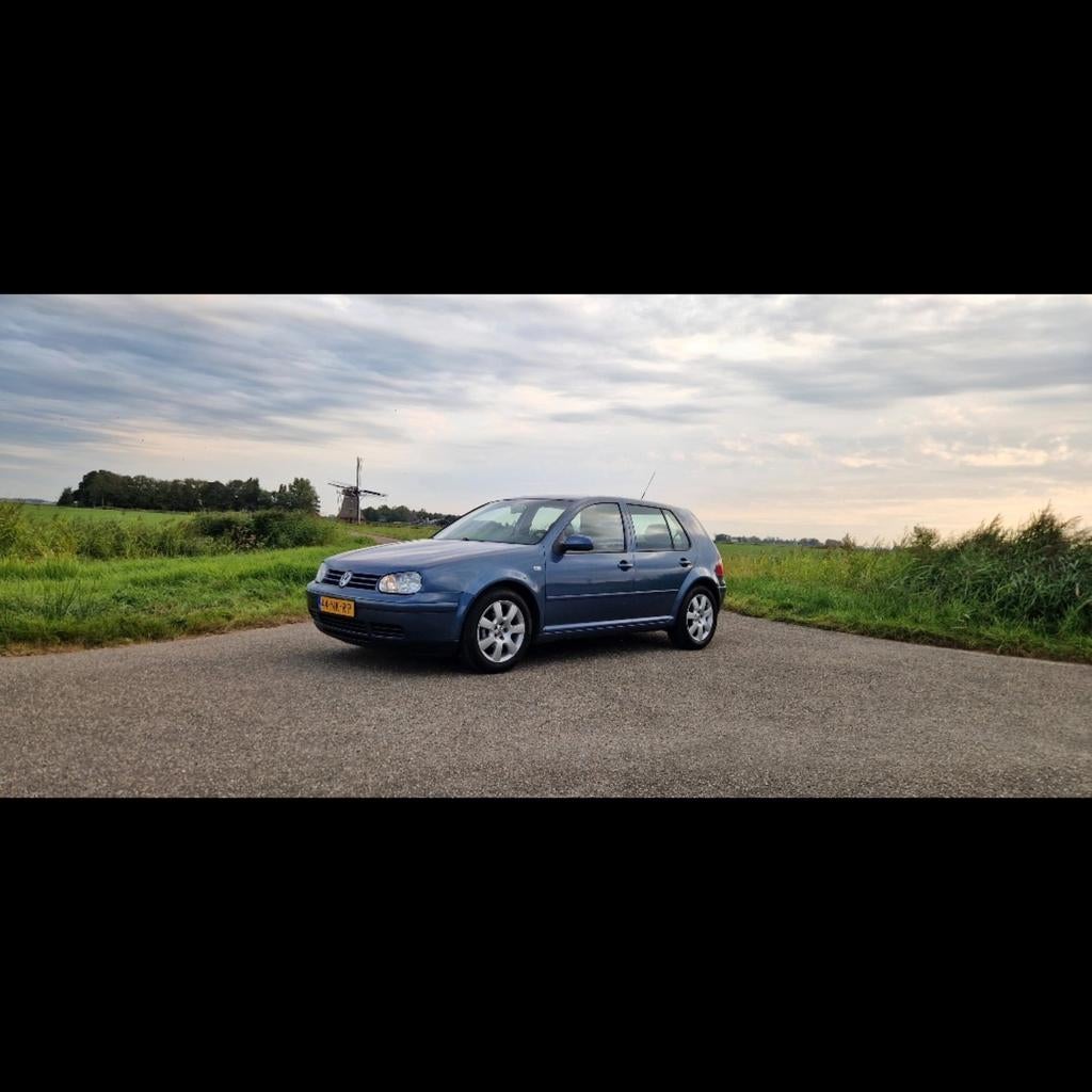 Volkswagen Golf 1.6 77KW 2003 Blauw, Antiek en Kunst, Ophalen of Verzenden