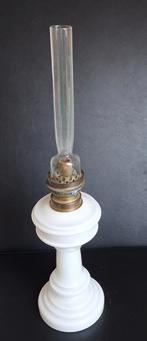 olielamp - wit glas, Ophalen