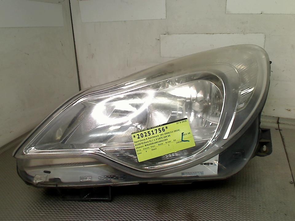 Koplamp Links Opel Corsa D (2010-06/2014-08) 13392705, Gebruikt, Bahnhofsplatz, Rüsselsheim am Main 65423, , Duitsland, Opel, Opel Automobile GmbH