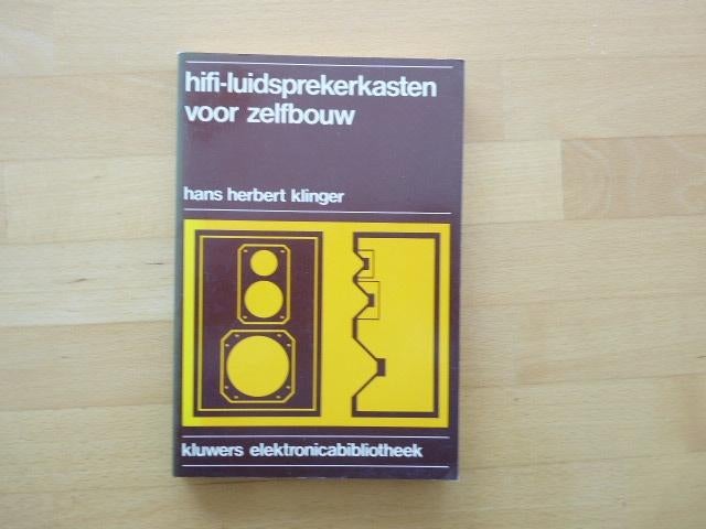 Hifi-luidsprekerkasten voor zelfbouw Hans Herbert Klinger, Ophalen of Verzenden, Minder dan 60 watt, Overige typen, Overige merken