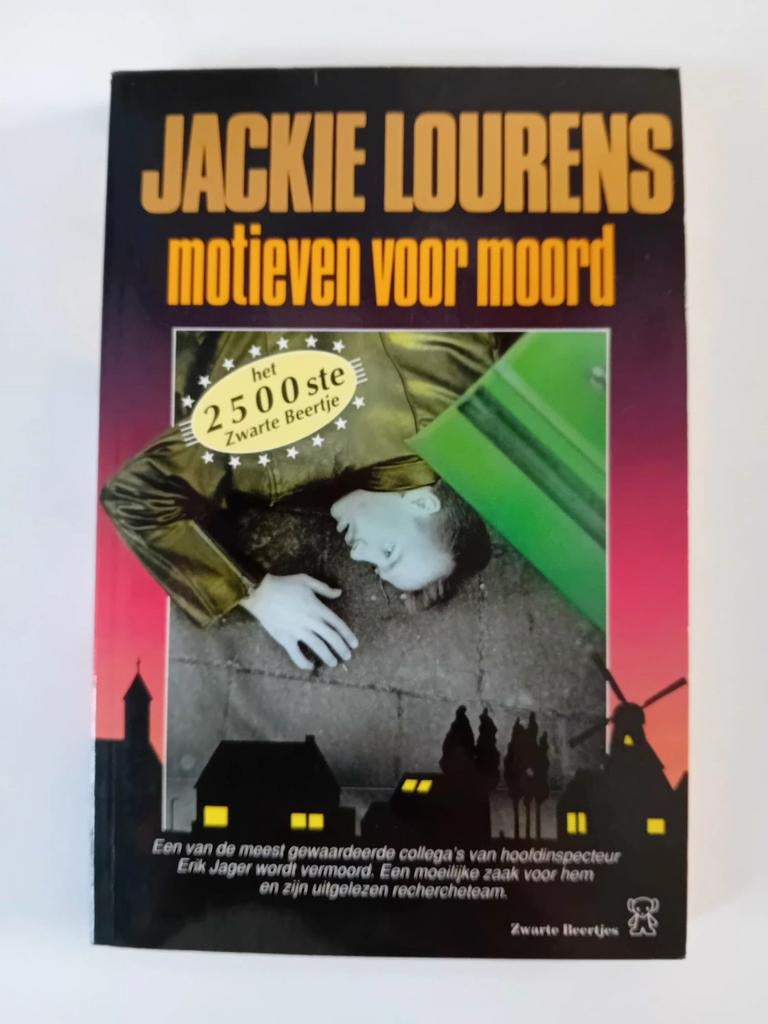 Motieven voor moord  - Jackie Lourens, Boeken, Detectives, Ophalen of Verzenden, Zo goed als nieuw