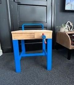 Houten speelgoedwerkbank, Ophalen, Zo goed als nieuw