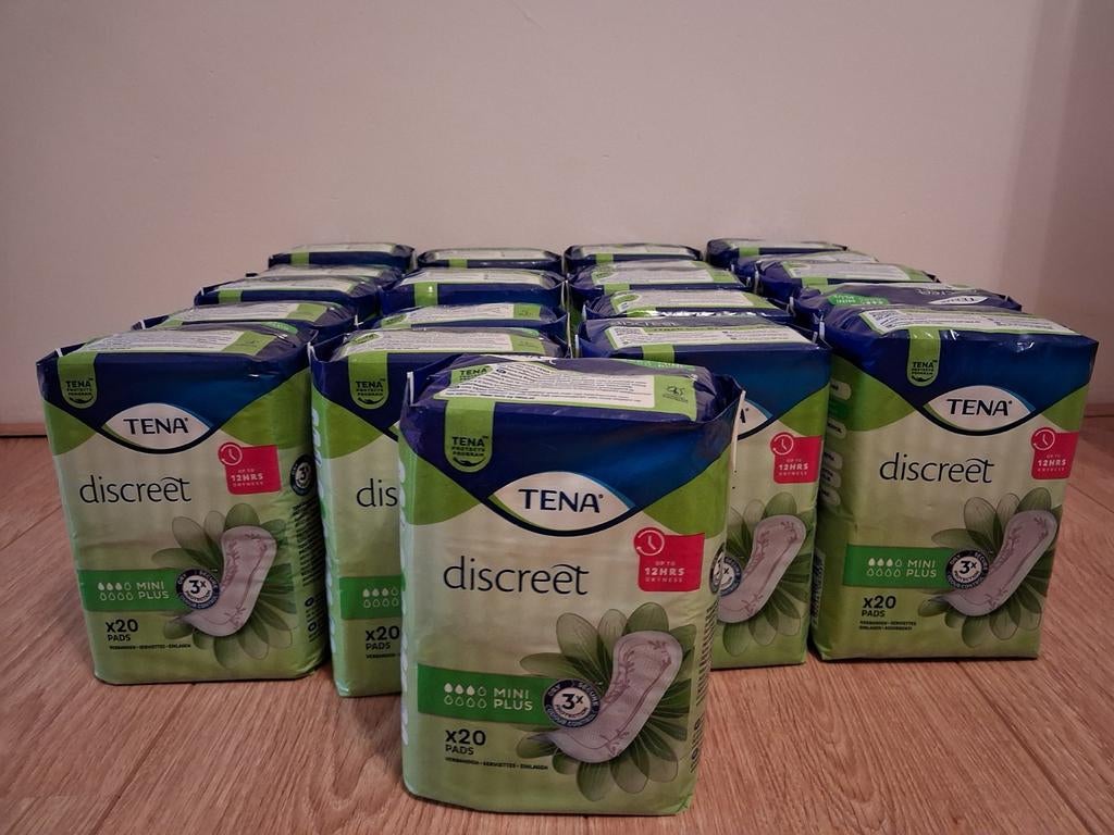 Tena discreet Mini plus.......lees beschrijving!, Diversen, Verpleegmiddelen, Ophalen of Verzenden