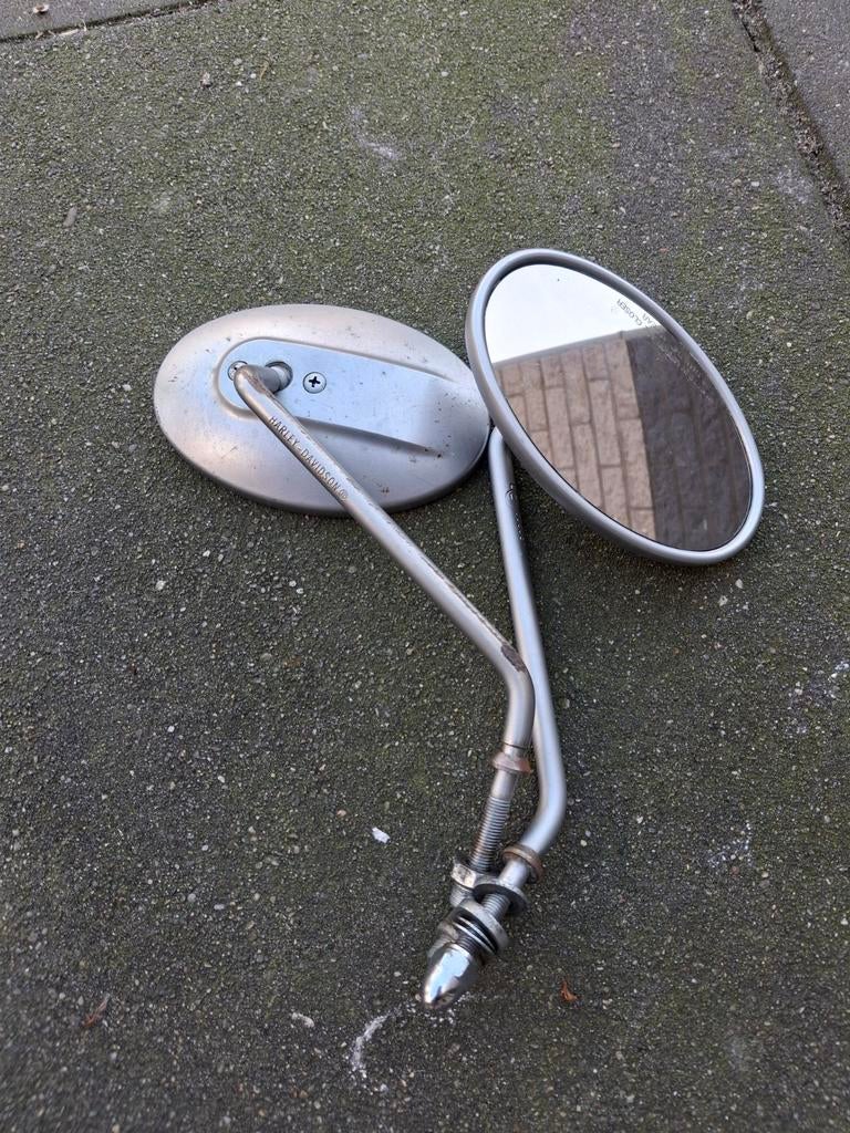Harley Davidson Spiegels - Gebruikt, Motoren, Onderdelen | Harley-Davidson, Ophalen of Verzenden, Gebruikt