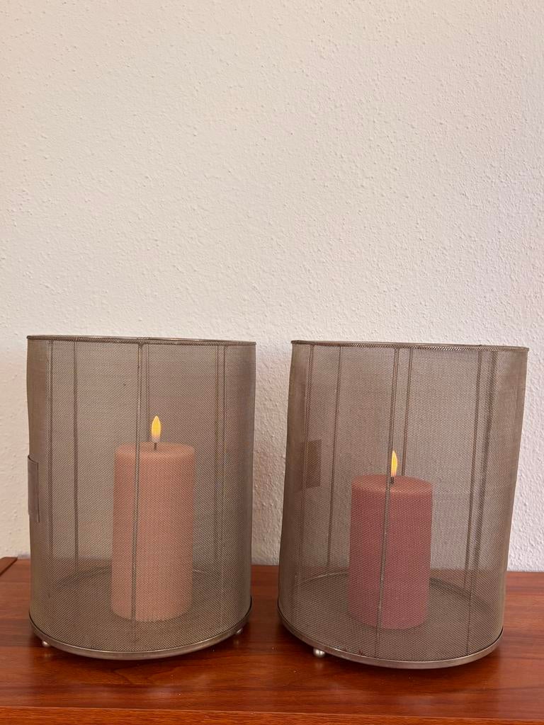 Riveira Maison windlichten, Huis en Inrichting, Gebruikt, Overige kleuren, 25 tot 50 cm, Ophalen of Verzenden