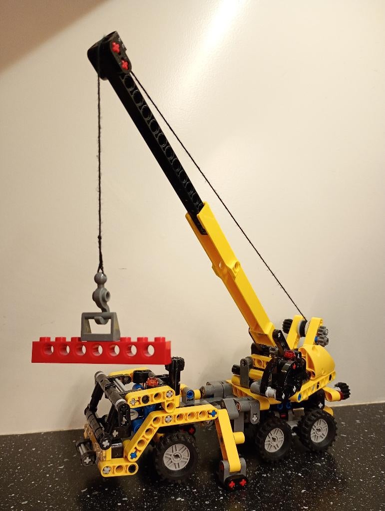 Lego technic 8067 kraanwagen, Kinderen en Baby's, Speelgoed | Duplo en Lego, Ophalen of Verzenden, Zo goed als nieuw, Complete set