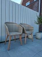 2 tuinstoelen, Tuin en Terras, Tuinsets en Loungesets, Ophalen, Gebruikt, Kunststof