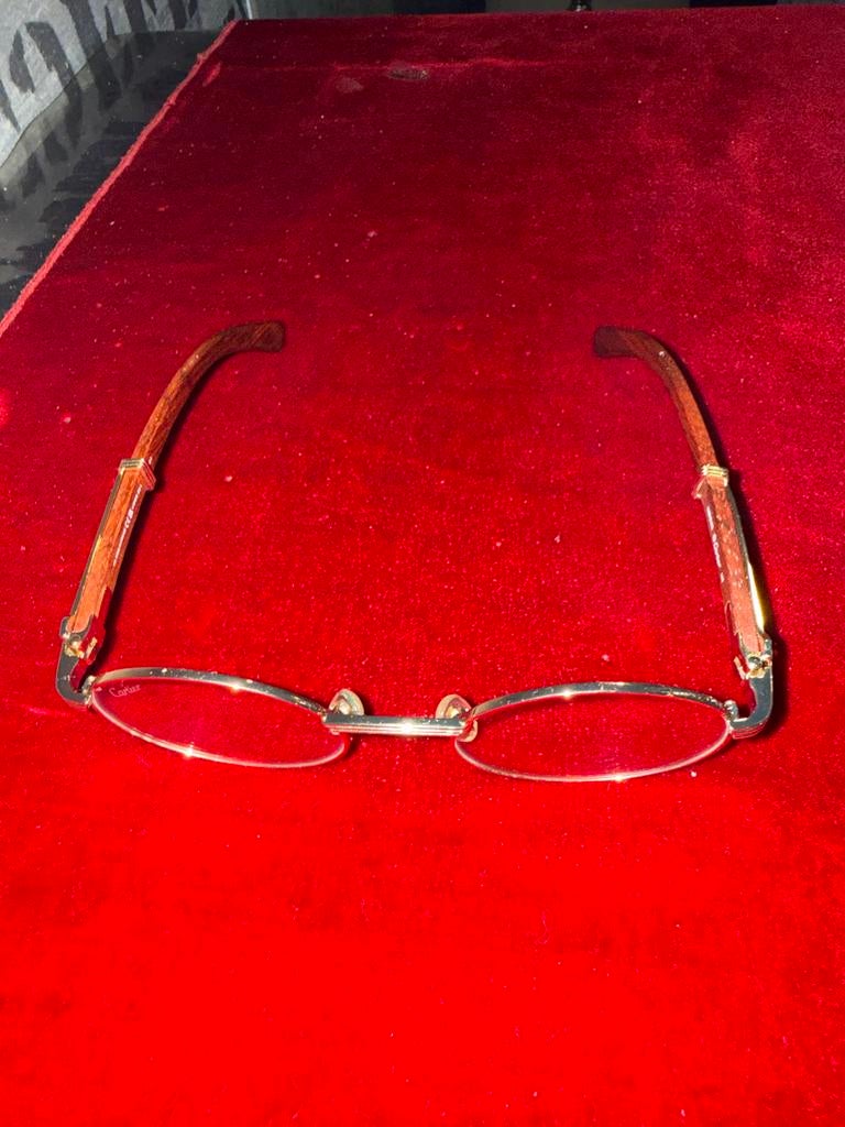 Cartier Giverny 53-23 Bril - Zo goed als nieuw, Overige merken, Bruin, Ophalen of Verzenden, Zo goed als nieuw