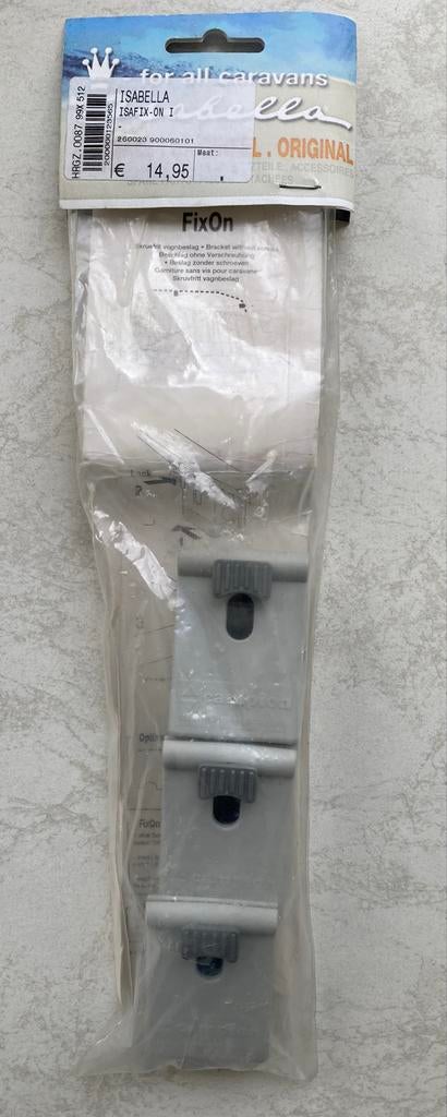 Isabella Fix-On 1 Bevestigingsbeugel voor Voortent, Ophalen, Nieuw
