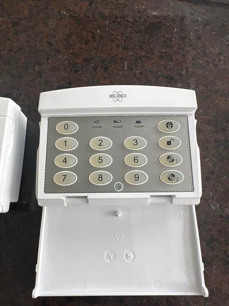 2x ELRO AG40KE11B Draadloos Code Paneel Alarmsysteem, Ophalen, Gebruikt, Overige typen, Overige soorten