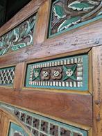 Antieke Indische poort | Uniek! XXL Wandbord | Hoofdbord, Ophalen of Verzenden