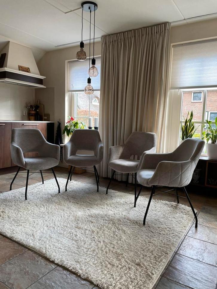 4 x Eetkamerstoelen UrbanSofa. Zo goed als nieuw!, Huis en Inrichting, Ophalen, Overige kleuren, Zo goed als nieuw, Vier