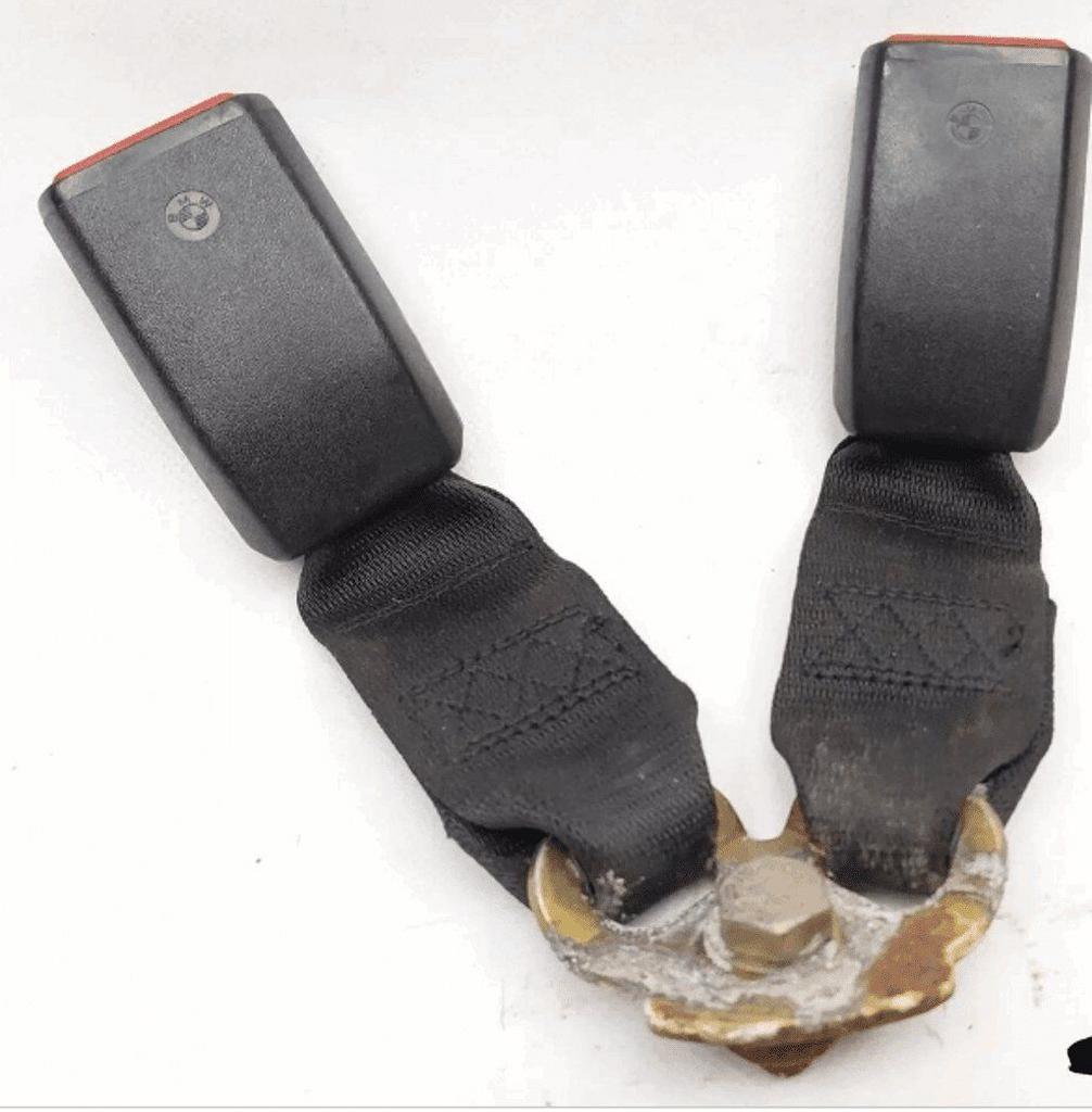 Gordel insteek midden rechts achterzijde BMW 3 serie E30 tou, Gebruikt, -, -, Ophalen of Verzenden