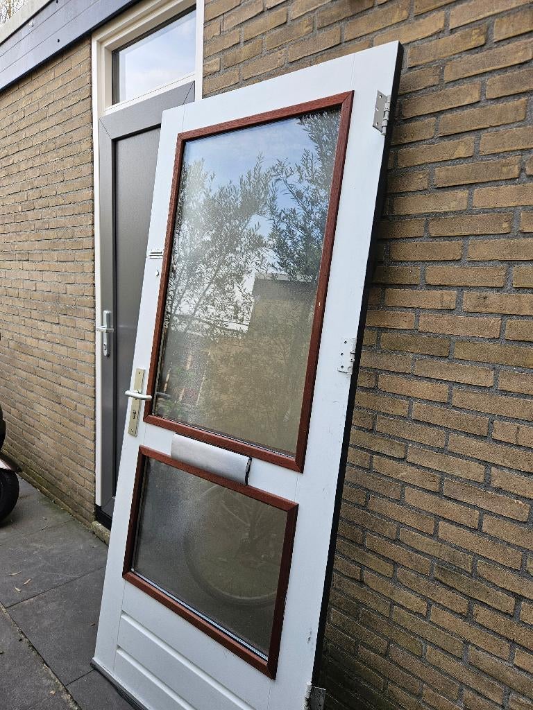 Voordeur, Ophalen, Gebruikt, 80 tot 100 cm, Buitendeur