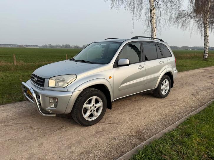 Toyota Rav4 2.0 I 5D 4WD 2001 Grijs, Auto's, Toyota, Particulier, Rav4, Benzine, E, SUV of Terreinwagen, Handgeschakeld, Geïmporteerd