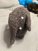 Olli Olifant Knuffel - Zachte Grijze Pluche Olifant, Ophalen of Verzenden, Zo goed als nieuw, Olifant