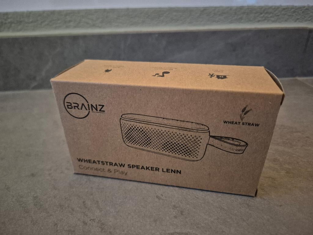BRAINZ Bluetooth Speaker Lenn Wheatstraw, Overige merken, Overige typen, Nieuw, Ophalen of Verzenden