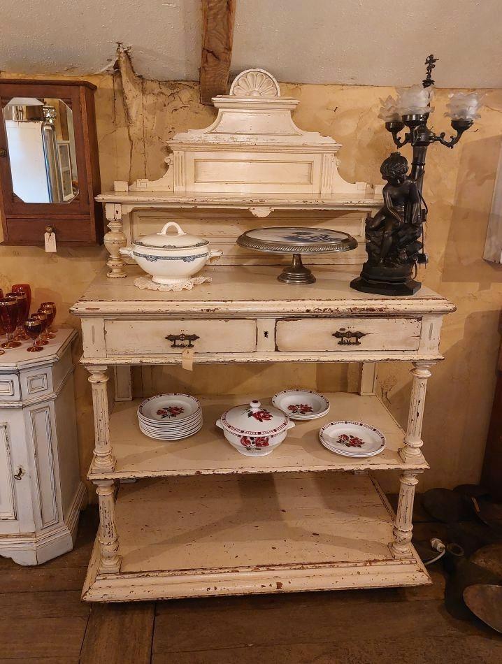 prachtige unieke etagère met 2 lades, Antiek en Kunst, Antiek | Meubels | Kasten, Ophalen