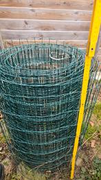 Gaas met 16 paaltjes, hoogte 90cm, paaltjes 110-120cm, Ophalen of Verzenden, Minder dan 10 meter