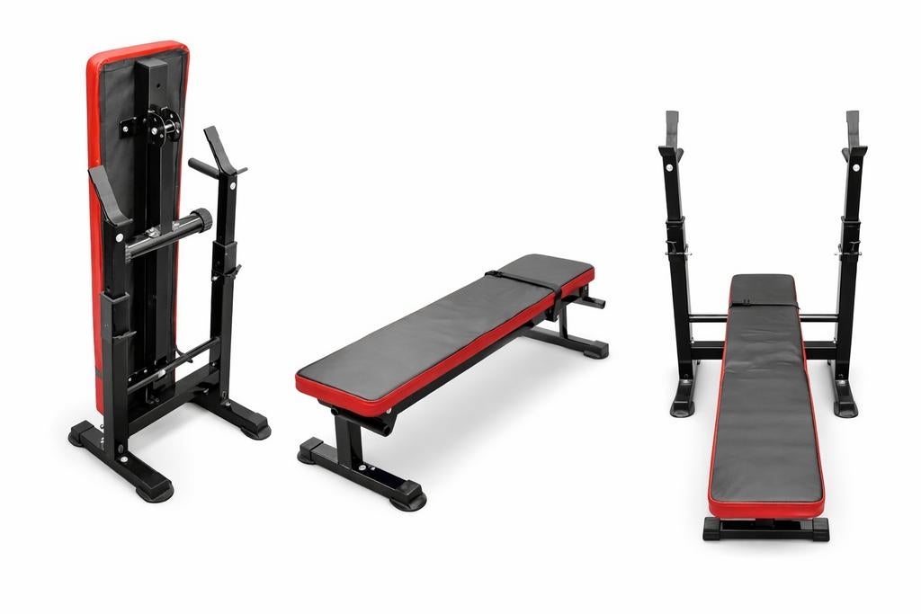 Bench press bank met dipbar, Sport en Fitness, Fitnessmaterialen, Ophalen, Zo goed als nieuw, Buik, Fitnessbank