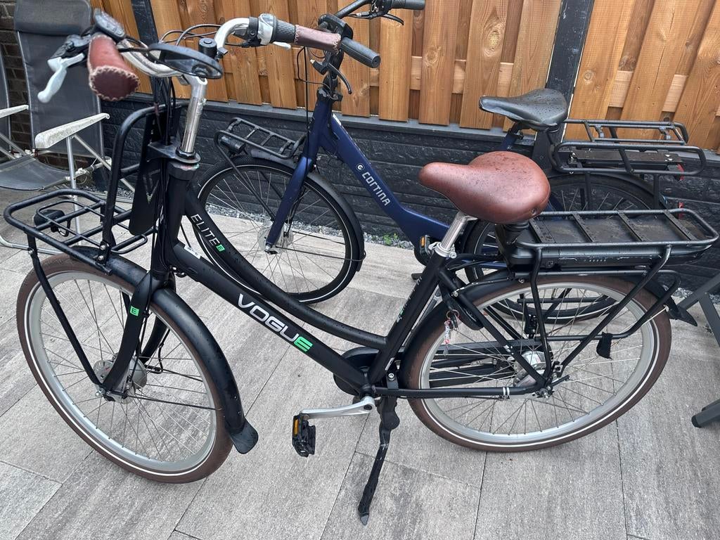 twee beschadigde elektrische fietsen( Cortina verkocht!!), 55 tot 59 cm, Ophalen, Gebruikt, Overige merken