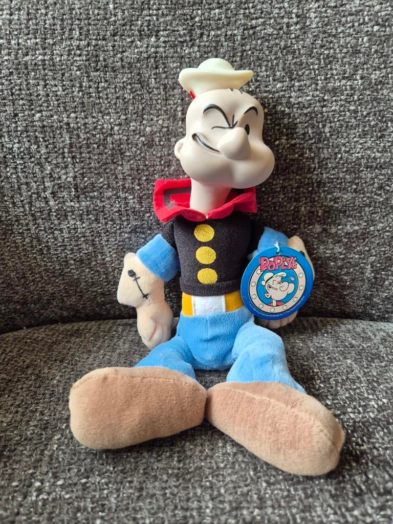 Popeye de Zeeman knuffel met label, Kinderen en Baby's, Speelgoed | Knuffels en Pluche, Overige merken, Overige karakters, Overige typen
