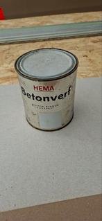 Hema Betonverf Wit 750 ml - Binnen & Buiten, Wit, Nieuw, Ophalen of Verzenden, Verf
