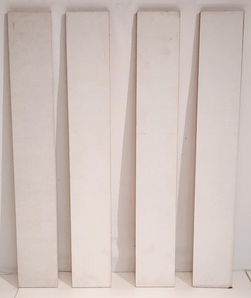 houten planken wit, Doe-het-zelf en Verbouw, Hout en Planken, Minder dan 25 mm, Ophalen of Verzenden, Plank, Minder dan 200 cm