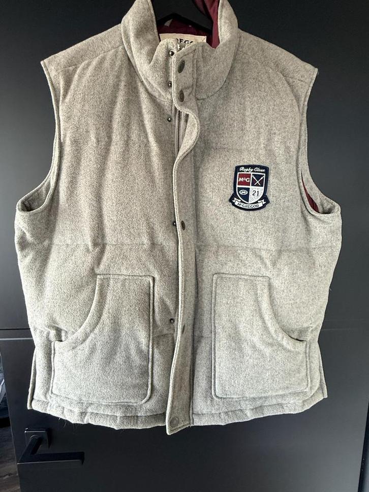 McGregor Bodywarmer - Warm en Stijlvol - Maat 54 (L), Kleding | Heren, Bodywarmers, Zo goed als nieuw, Maat 52/54 (L), Grijs, Verzenden