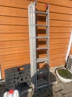 3 delig  Ladder, Ophalen of Verzenden, Zo goed als nieuw, 4 meter of meer