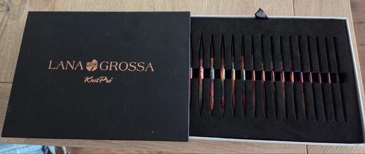 set rondbreinaalden Lana Grossa, Hobby en Vrije tijd, Breien en Haken, Nieuw, Breien of Haken, Naald, Ophalen of Verzenden