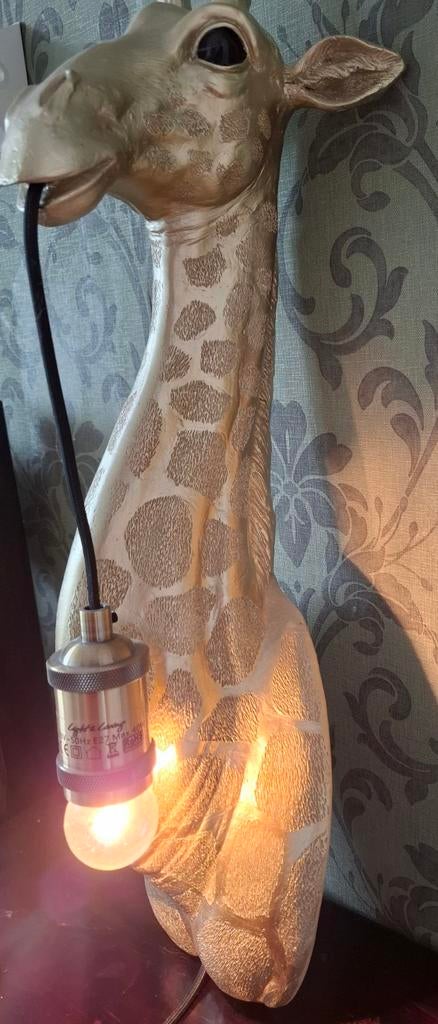 Wandlamp giraffe, Ophalen