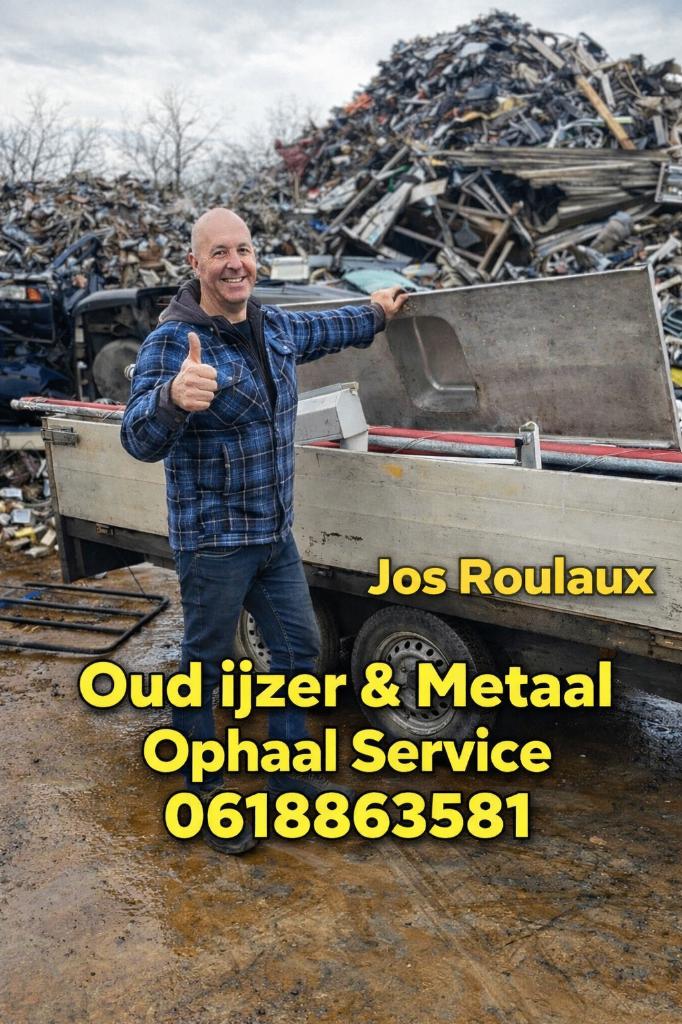 Oud ijzer Venlo ophaalservice, Ophalen, Gebruikt