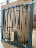 Gloednieuw Badabulle traphekje grijs metaal, Met poort, Nieuw, IJzer, Spijlenhekwerk