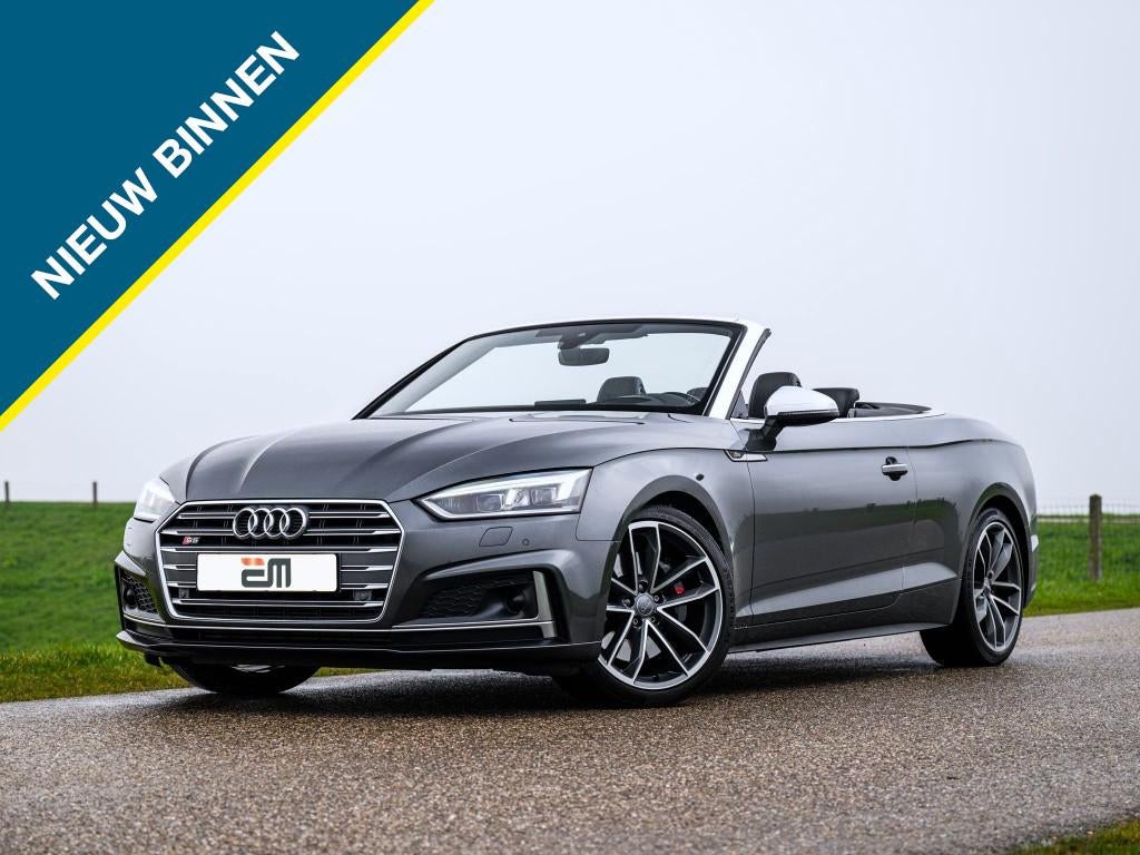 Audi S5 3.0 TFSI Cabriolet PL+ RS Zetels ACC (bj 2017), Auto's, Audi, Gebruikt, 2995 cc, Cabriolet, 4 stoelen
