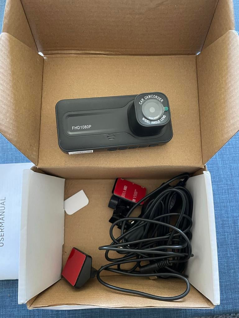 Dashcam FHD1080P Groothoeklens Auto Camera, Ophalen, Nieuw