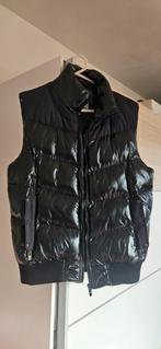 WAM denim puffy bodywarmer. Mt. M, Maat 48/50 (M), Zwart, Ophalen of Verzenden, Zo goed als nieuw