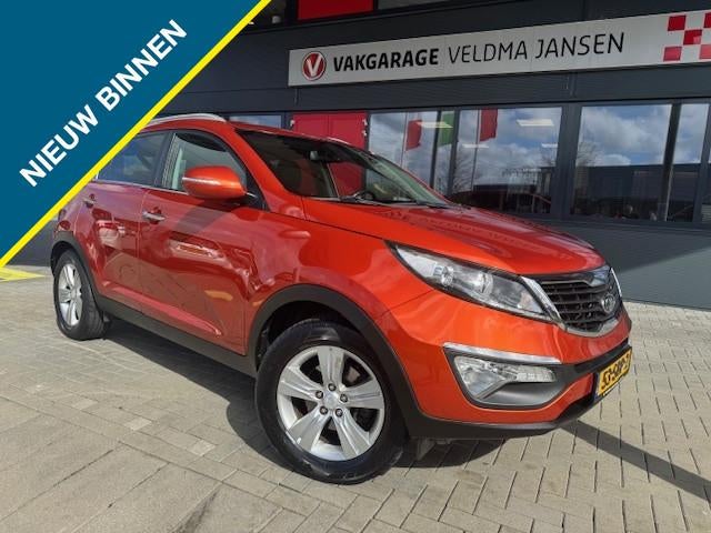 Kia Sportage 1.6 GDI X-ECUTIVE PLUS + ECC/HALF LEDER/CRUISE/, Euro 5, 135 pk, Leder en Stof, Origineel Nederlands