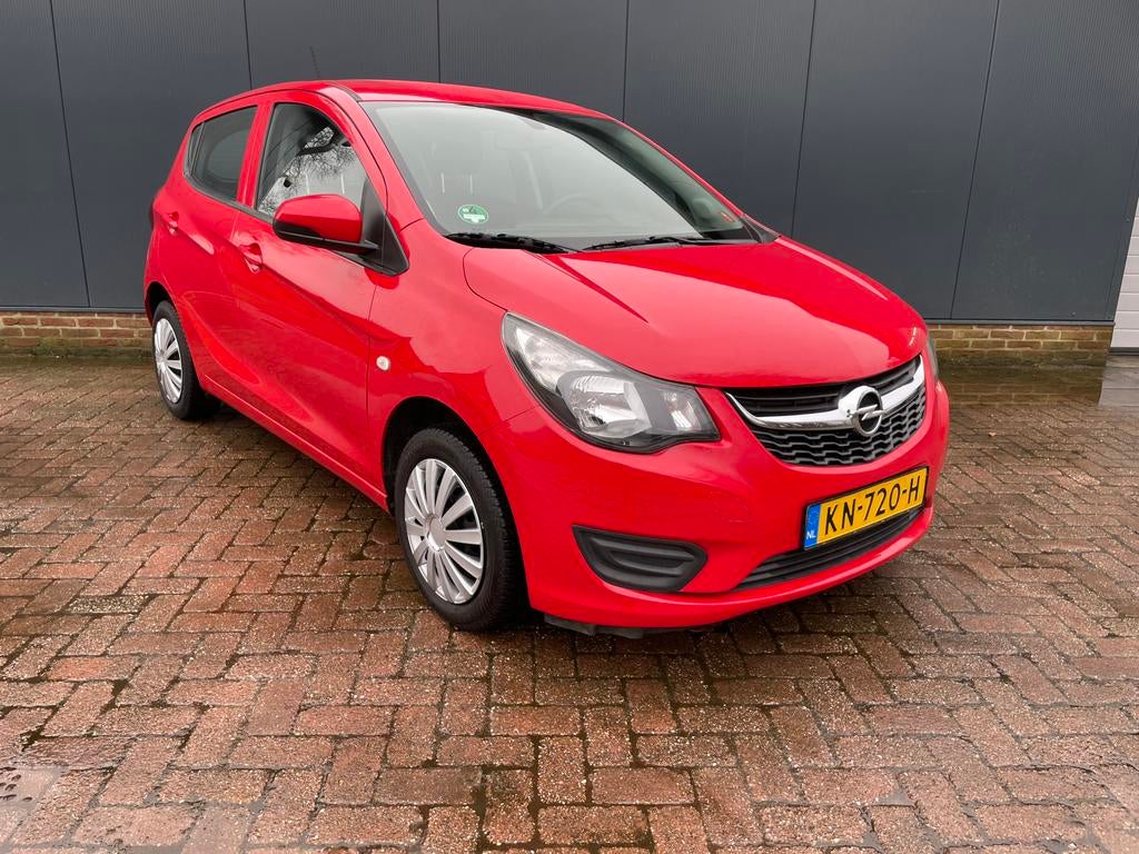 Opel Karl 1.0 Ecoflex 55KW 2016 Rood, Auto's, Voorwielaandrijving, 839 kg, 74 pk, Origineel Nederlands