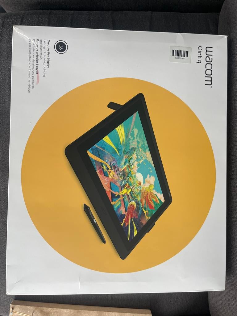 Nieuwe Wacom Cintiq 16 Creative Pen Display, Computers en Software, Tekentablets, Ophalen of Verzenden, Nieuw