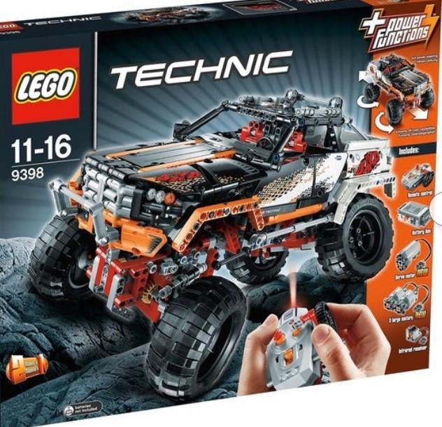 Lego 9398 4X4 Crawler buggy off-road jeep Technic, Ophalen of Verzenden, Gebruikt, Complete set, Lego