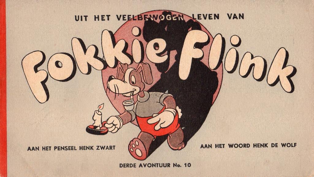Fokkie Flink "De gouden vogel van den maharadja" 3/10 NR0516, Boeken, Stripboeken, Eén stripboek, Verzenden, Gelezen