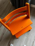 Stokke Tripp Trapp meegroeistoel - Oranje, Ophalen, Gebruikt, Meegroeistoel, Aanschuifbaar