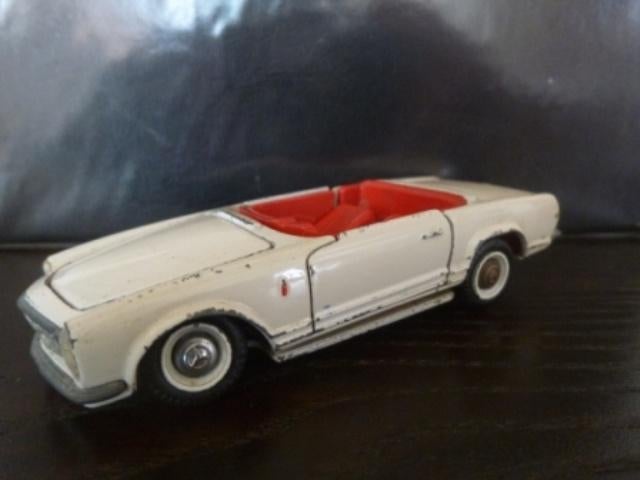 Collector Mercedes 230SL - TEKNO (Dk) 1:43 Vintage RARE !, Ophalen of Verzenden, Gebruikt, Auto, Overige merken